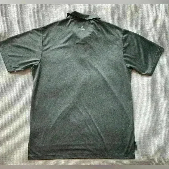 Adidas Men’s Climalite Grey Polo Shirt Medium. - Picture 3 of 3
